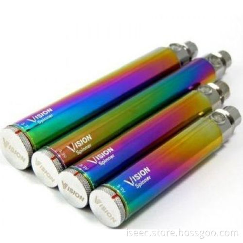 Ego Vision Spinner Battery Rainbow 1,300mAh for E Cigarette Kit
